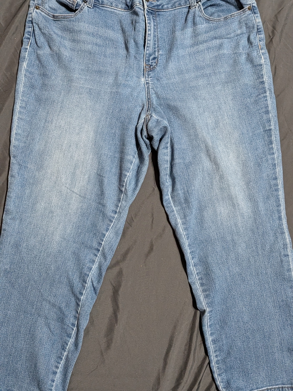 Westport Women's Straight-Leg Light Blue Jeans